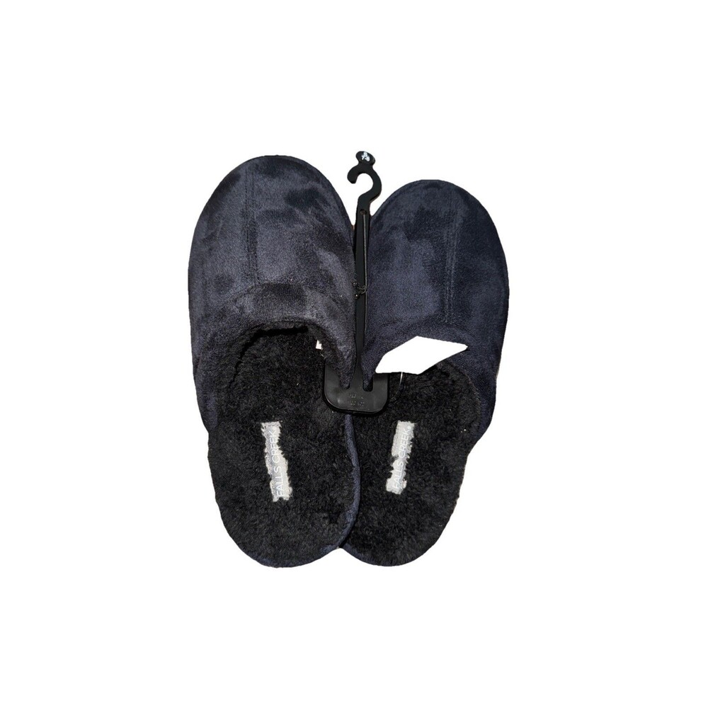 Falls Creek Men's Slippers Size 7/8 New With Tags House Shoes